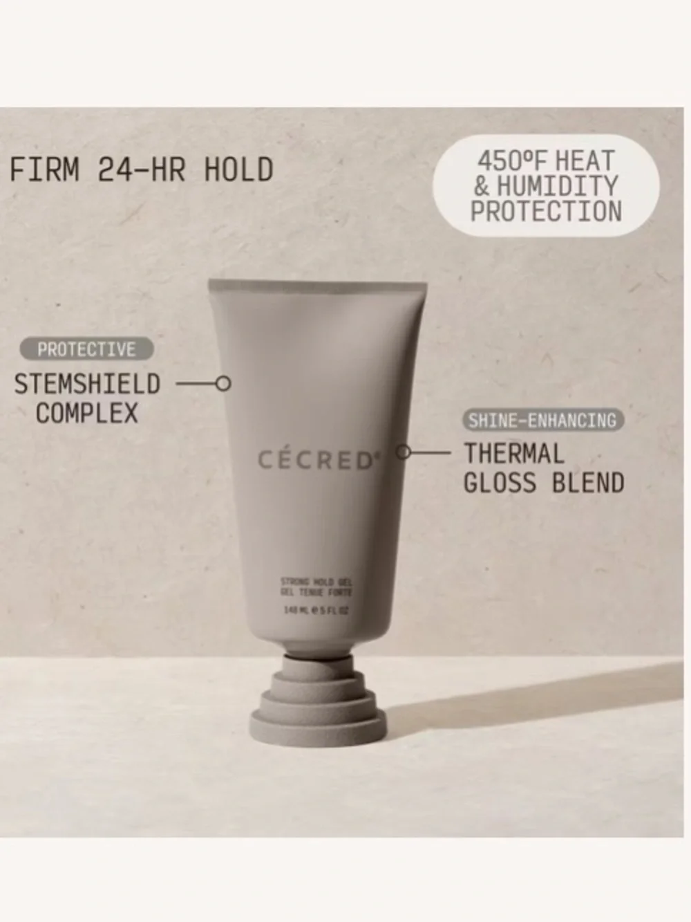 CÉCRED Strong Hold Gel -